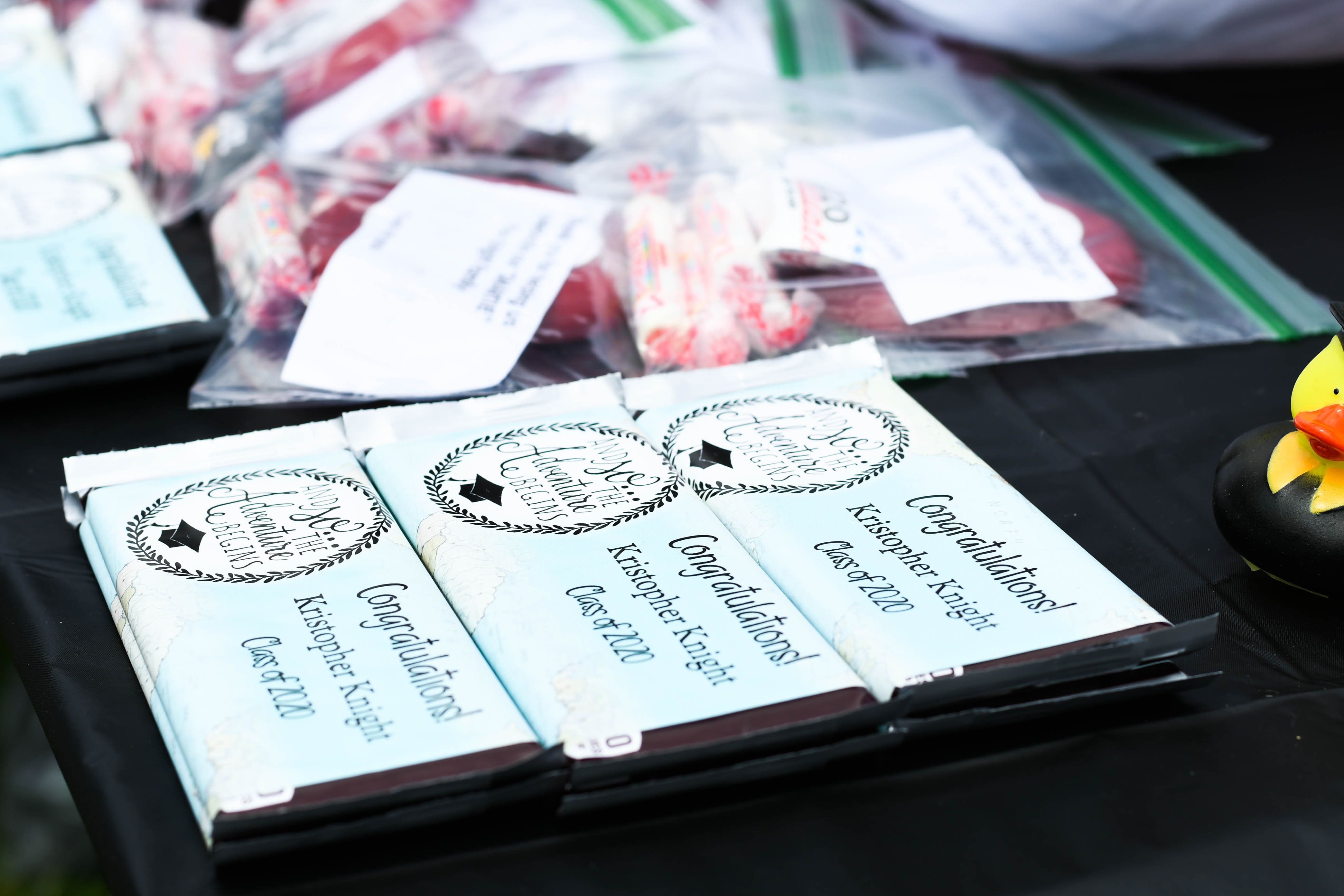 Personalized graduation favors